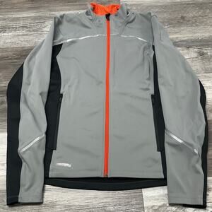 The North Face Flight Series FlashDry Windstopper Mens M Zip Up Running Jacket